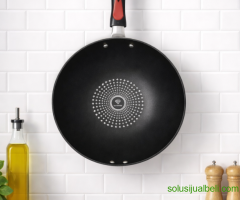 Wajan diamond anti lengket, bahan tebal dengan kualitas premium - Gambar 3