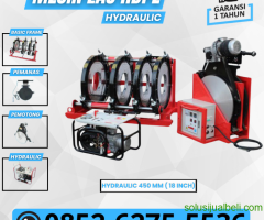 Mesin Las Pipa Hdpe SHD 450mm Hydraulic | Mesin Penyambung Pemanas Pipa Hdpe 18 Inch