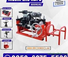 Mesin Las Pipa Hdpe SHDS 200 L 4 - Range Pipa 1 1/2-8 Inch
