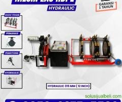 mesin las pipa hdpe Hydraulic 315mm 4clamp ( 63-315mm)