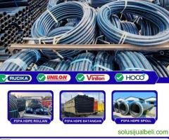 Pipa HDPE 1 1/4" 40mm Selang Pipa Compression Selang Irigasi 100m/Roll