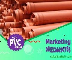 Pipa PVC Limbah SDR 41 RRJ Ukuran 2-1/2" Kabupaten Bangli