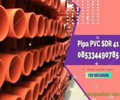 Pipa PVC Limbah SDR 41 RRJ Ukuran 3" Kabupaten Buleleng