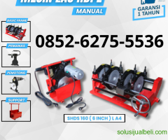 Mesin Las Pipa Hdpe Manual Type SHDS 160 L A4 (40-160) | Mesin Penyambung Pemanas Pipa Hdp