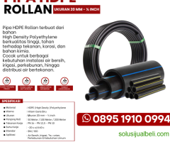 jual pipa hdpe murah ukuran 20mm 1/2 inch ready stock free ongkir