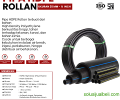 Jual Pipa HDPE 3/4" 25mm Berkualitas – Kuat & Tahan Lama