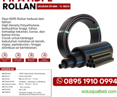 Pipa HDPE 25mm 3/4" – Cocok untuk Rumah, Proyek & Instalasi Air