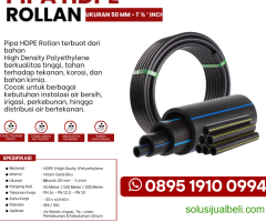 Pipa HDPE 1 1/2 Inch 50mm untuk Instalasi Air