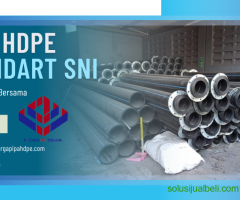 Jual Pipa HDPE Standart SNI SDR 11 PN 16 Ukuran 1/2" Bangkalan