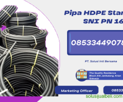 Jual Pipa HDPE Standart SNI SDR 11 PN 16 Ukuran 3/4" Banyuwangi