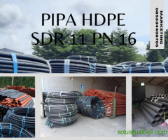 Jual Pipa HDPE Standart SNI SDR 11 PN 16 Ukuran 8" Lumajang