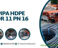 Jual Pipa HDPE Standart SNI SDR 11 PN 16 Ukuran 14" Malang