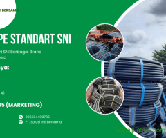 Jual Pipa HDPE Standart SNI SDR 17 PN 10 Ukuran 1/2" Kabupaten Purbalingga