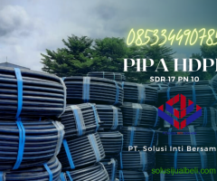 Jual Pipa HDPE Standart SNI SDR 17 PN 10 Ukuran 4" Kabupaten Wonogiri