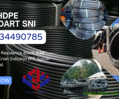 Jual Pipa HDPE Standart SNI SDR 17 PN 10 Ukuran 8" Kota Magelang