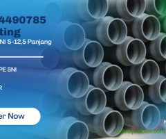 Jual Pipa Upvc SNI MOF S-12,5 Ukuran 3/4" Kabupaten Banyumas