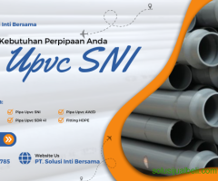 Jual Pipa Upvc SNI MOF S-12,5 Ukuran 1" Kabupaten Batang