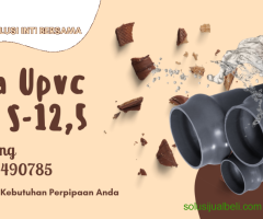 Jual Pipa Upvc SNI MOF S-12,5 Ukuran 3" Kabupaten Demak