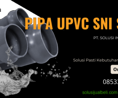 Jual Pipa Upvc SNI Mof S-10 Ukuran 3/4" Kabupaten Wonogiri