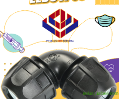 Distributor Fitting HDPE Penguin Elbow 90° 1" Kabupaten Purworejo