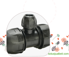 Distributor Fitting HDPE Penguin Reducer Tee 40mmx25mm Kabupaten Lamandau