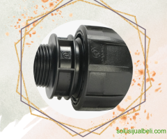Distributor Fitting HDPE Penguin Male Thread 40mm Kota Singkawang