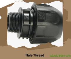 Distributor Fitting HDPE Penguin Male Thread 50mm Kabupaten Bulungan