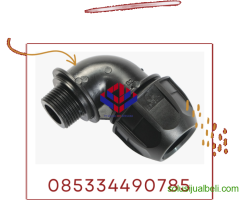Distributor Fitting HDPE Penguin Elbow Male Thread 50mm Kabupaten Sleman