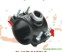Distributor Fitting HDPE Penguin Clamp Saddle 63mmx20mm Kabupaten Purbalingga
