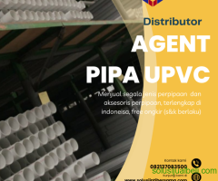 Distributor pipa putih untuk drainase dan sistem irigasi