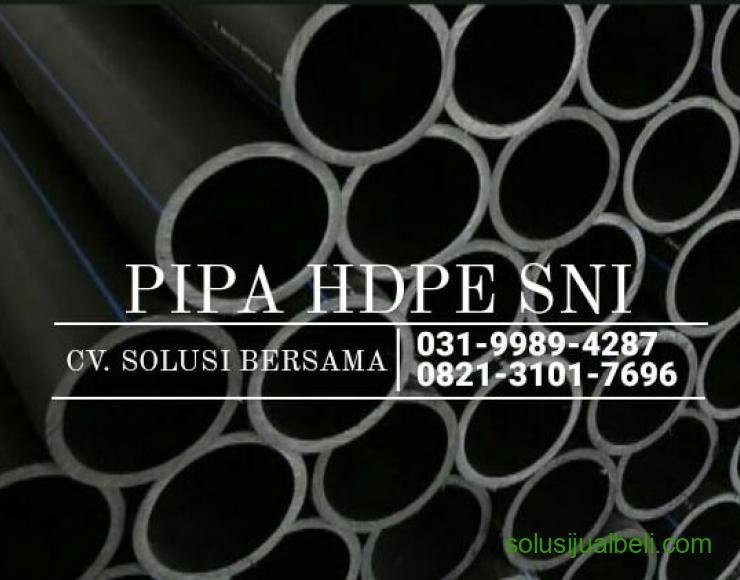 Jual Pipa HDPE SNI (NTT, Kalimantan, Sumatera,DLL.) - 1