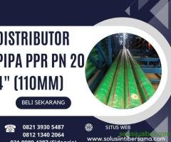 Distributor Pipa PPR PN 20 4" (110 MM) (Aceh)