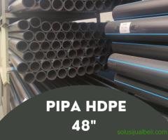 Distributor Pipa Hdpe Atau Pipa Hitam Lentur Ukuran 48" (Sumatera utara)