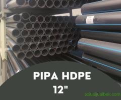 Distributor Pipa Hdpe Atau Pipa Hitam Lentur Ukuran 12" (Sumatera utara)