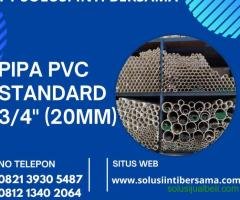 Distributor Pipa PVC Standard AW/D 3/4" Atau 20MM (Sumatera Utara)