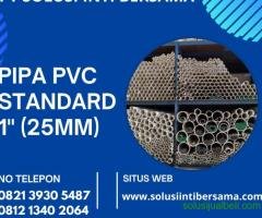 Distributor Pipa PVC Standard AW/D 1" Atau 25MM (Sumatera Utara)