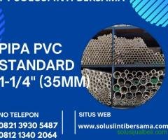 Distributor Pipa PVC Standard AW/D 1-1/4" Atau 35MM (Sumatera Utara)