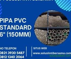 Distributor Pipa PVC Standard AW/D 6" Atau 150MM (Sumatera Barat)