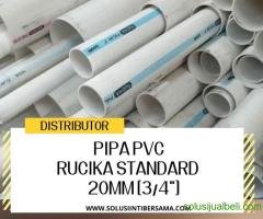 Distributor Pipa PVC Rucika Standard 20MM (3/4") (Riau)