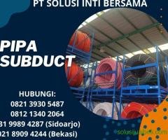 Distributor Pipa Subduct Pilpres 2026 Banten Serang