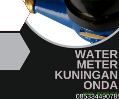 Meteran Air 1/2" Merek ONDA (Water Meter) Kabupaten Wonogiri