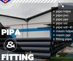 Distributor pipa HDPE Vinilon, Rucika, trilliun, langgeng, Supralon Balikpapan