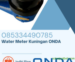 Meteran Air 1/2" Merek ONDA (Water Meter) Kota Surakarta