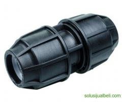 Jual Fitting HDPE Compression Coupler 1"