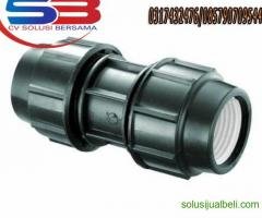 Jual Fitting HDPE Compression Coupler 4"