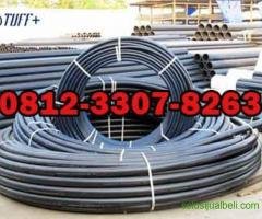 Jual Pipa HDPE Tuff+ Hitam Polos / Strip Biru / Double Layer / Custom - Gambar 2