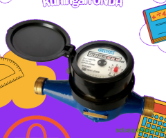 Meteran Air 1/2" Merek ONDA (Water Meter) Kota Cirebon