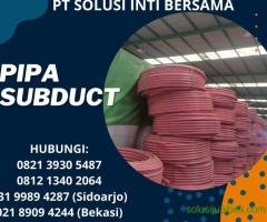 Jual Pipa Subduct Blitar Jawa Timur 2024