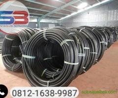 Pipa Air HDPE Hitam Termurah, Ukuran 1/2 Inch Satu Roll - Gambar 3