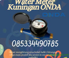 Meteran Air 1/2" Merek ONDA (Water Meter) Kota Dumai